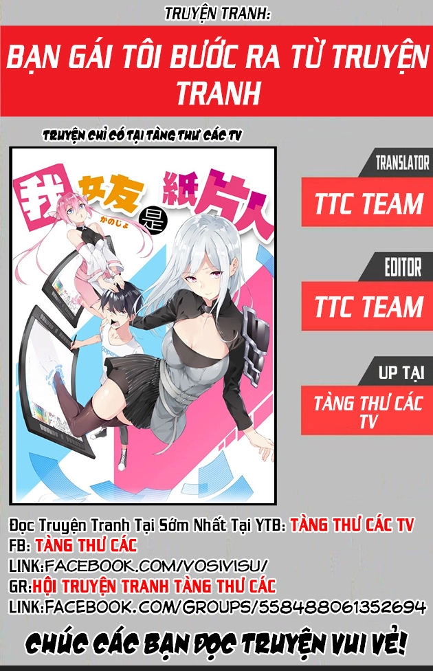 Bạn Gái Tôi Bước Ra Từ Truyện Tranh Chapter 1 - 1