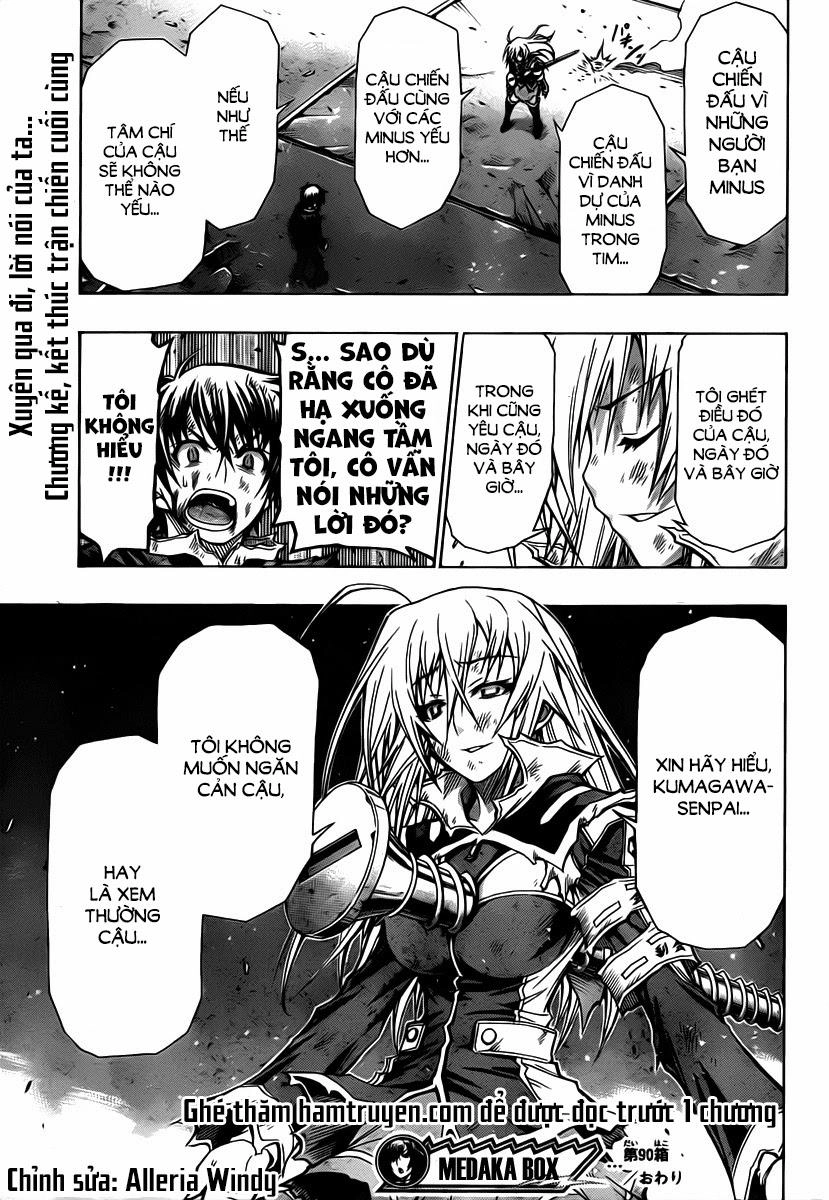 Medaka Box Chapter 90 - 21