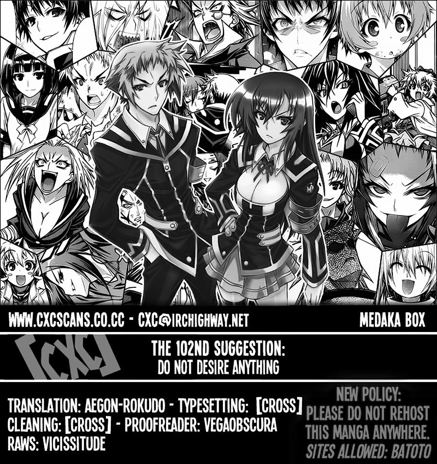 Medaka Box Chapter 102 - 4