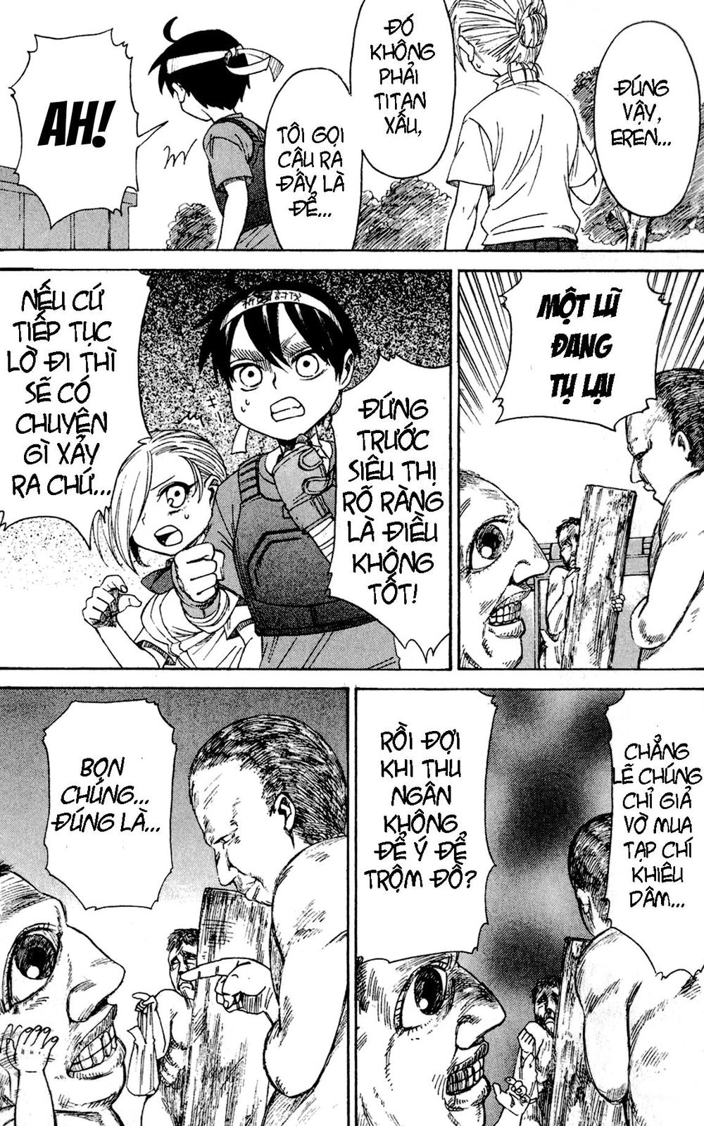 Shingeki! Kyojin Chuugakkou Chapter 13 - 12