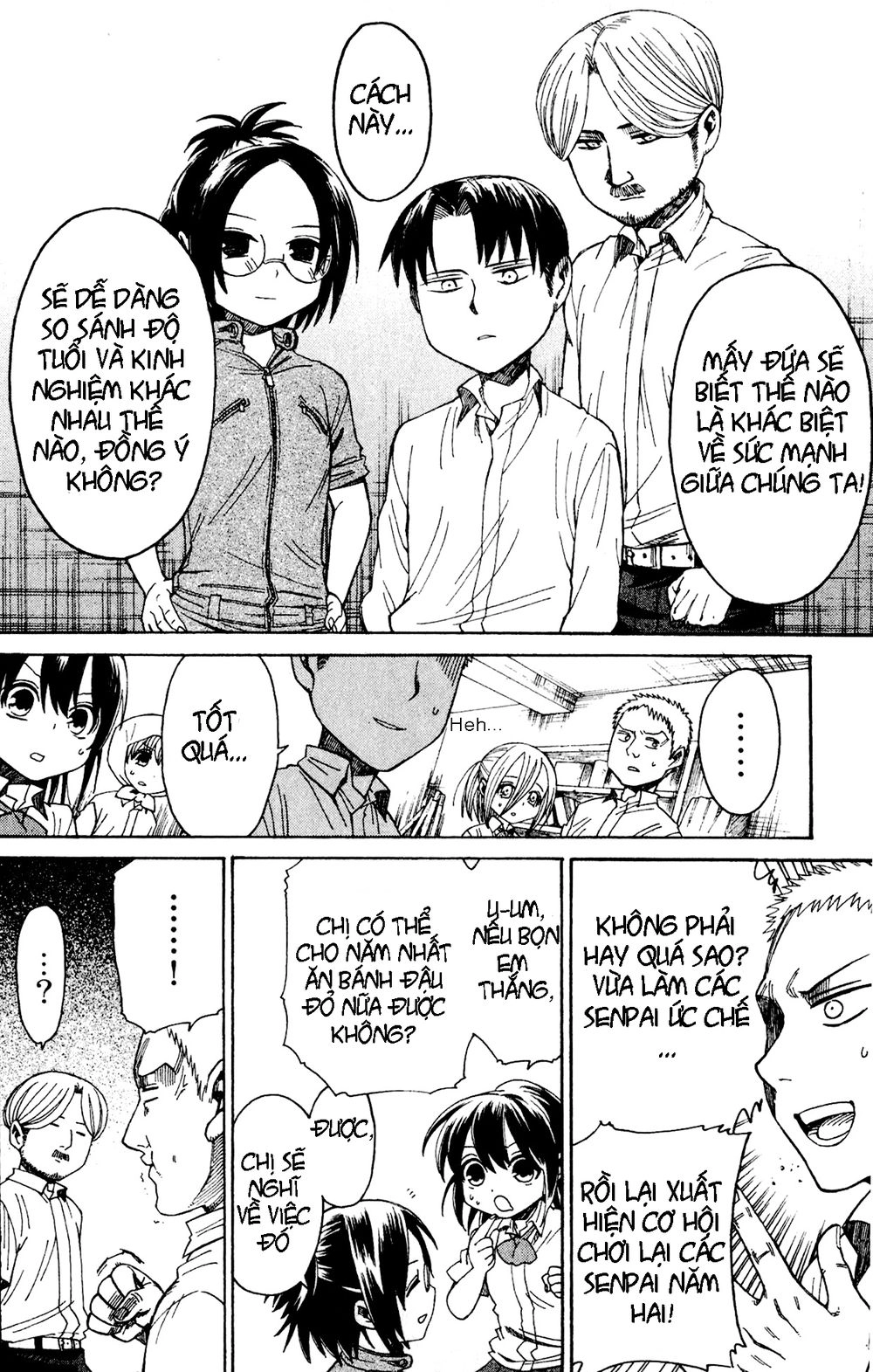 Shingeki! Kyojin Chuugakkou Chapter 14 - 17