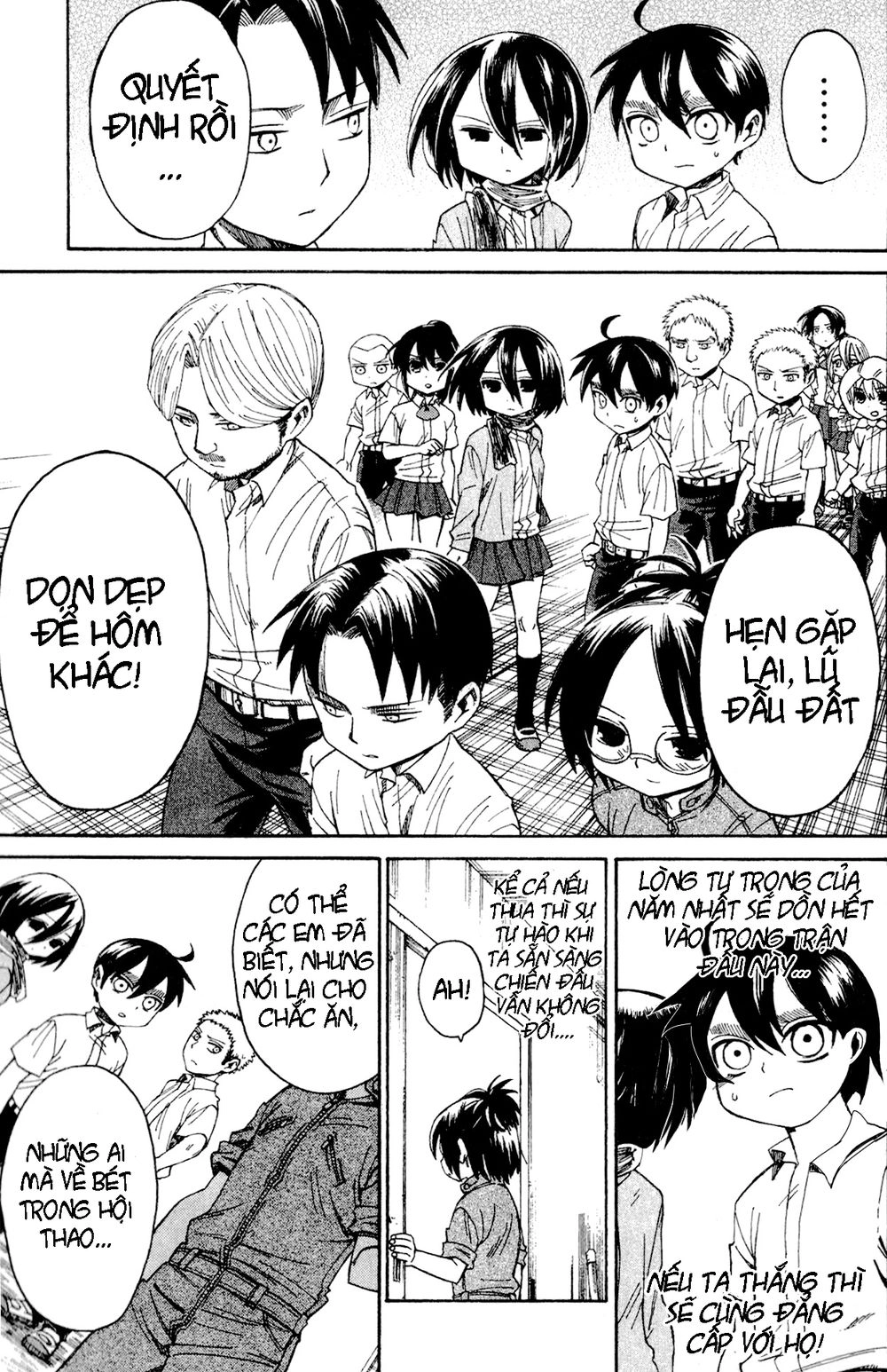 Shingeki! Kyojin Chuugakkou Chapter 14 - 18