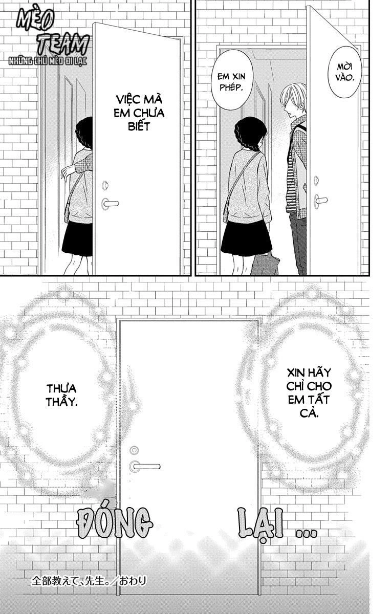 Zenbu Oshiete, Sensei Chapter 15 - 43