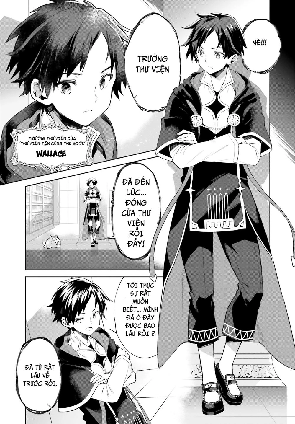 Kagami No Mukou No Saihate Toshokan: Kou No Yuusha To Itsuwari No Maou Chapter 1 - 8