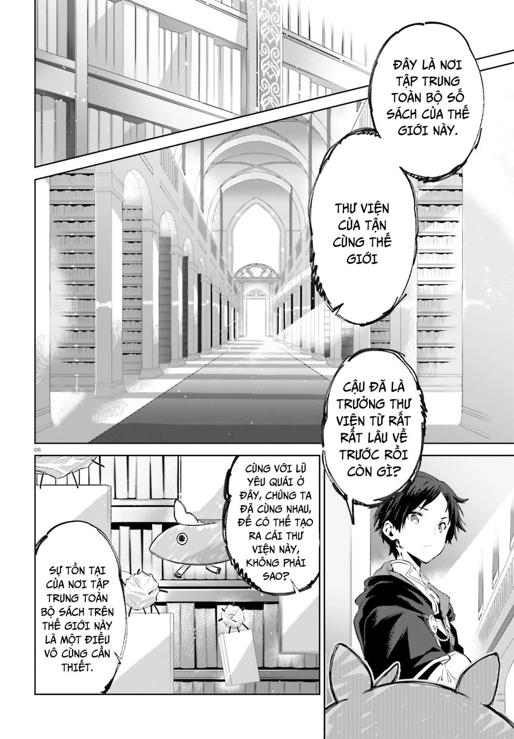 Kagami No Mukou No Saihate Toshokan: Kou No Yuusha To Itsuwari No Maou Chapter 1 - 9