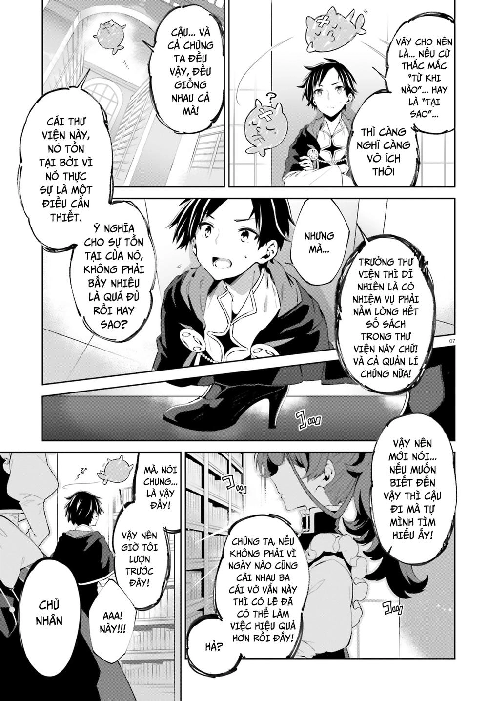 Kagami No Mukou No Saihate Toshokan: Kou No Yuusha To Itsuwari No Maou Chapter 1 - 10