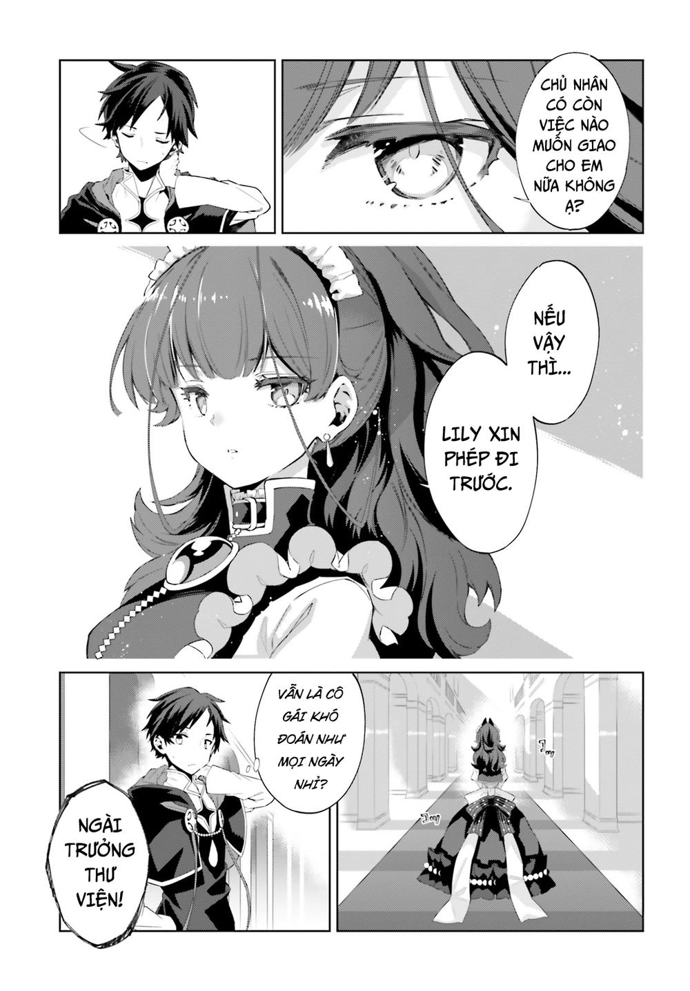 Kagami No Mukou No Saihate Toshokan: Kou No Yuusha To Itsuwari No Maou Chapter 1 - 14