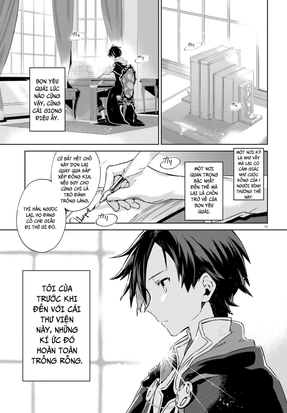 Kagami No Mukou No Saihate Toshokan: Kou No Yuusha To Itsuwari No Maou Chapter 1 - 18