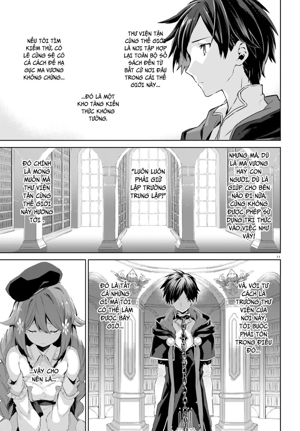 Kagami No Mukou No Saihate Toshokan: Kou No Yuusha To Itsuwari No Maou Chapter 3 - 13