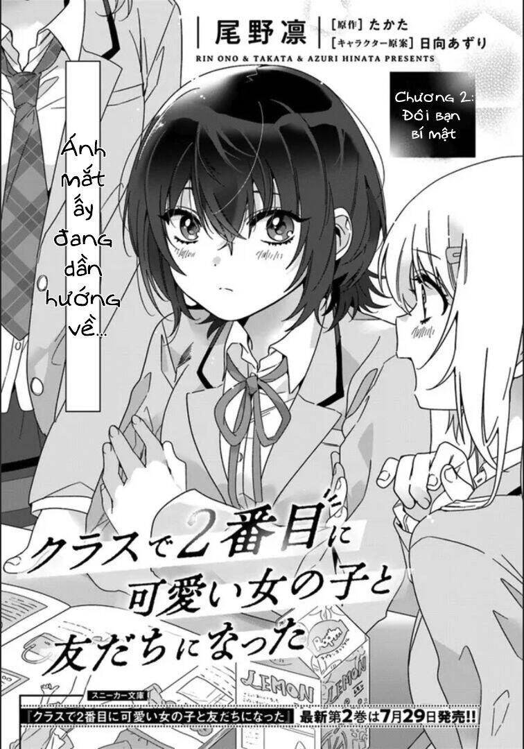 I Became Friends with the Second Cutest Girl in My Class Chapter 2 - 3