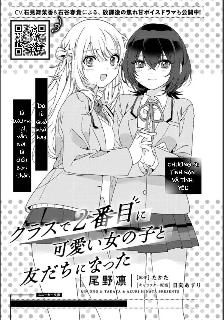 I Became Friends with the Second Cutest Girl in My Class Chapter 3.1 - 3