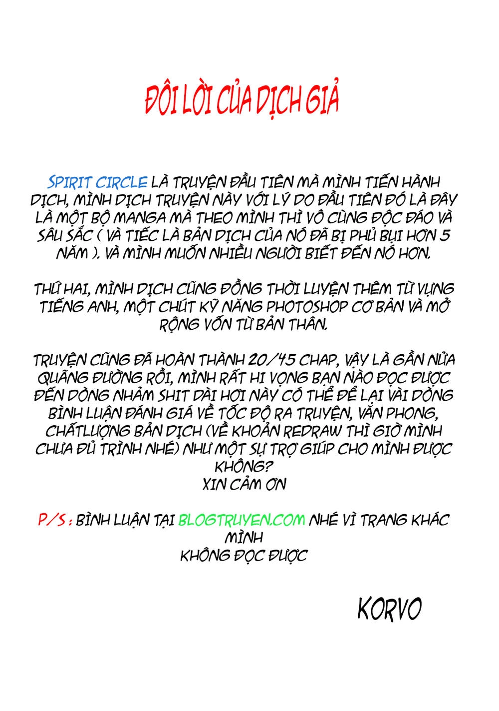 Spirit Circle Chapter 20 - 27