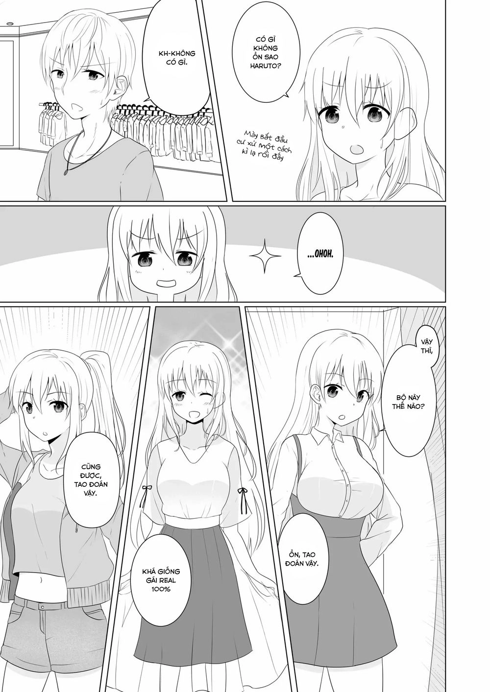 Ts Suki Na Danshi Ga Ts Shita Kara Zenryoku De Risou No Ts-Kko Wo Enjiru Yatsu Chapter 6 - 4