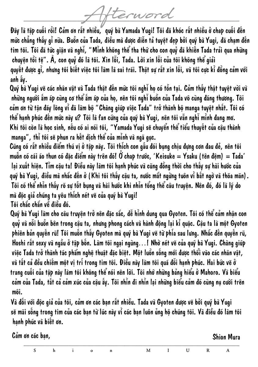 Chàng Giúp Việc Tada Chapter 22 - 54