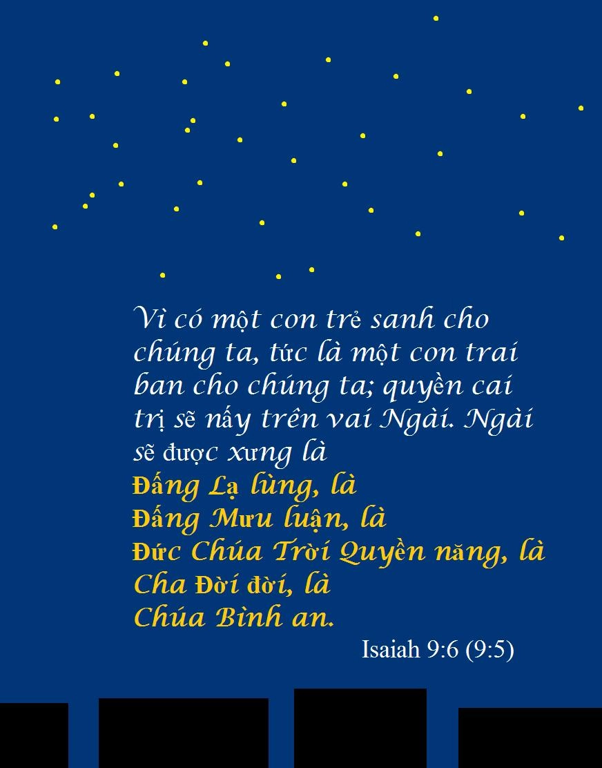 Thánh Kinh Truyện - Đấng Cứu Thế Chapter 1.1 - 1