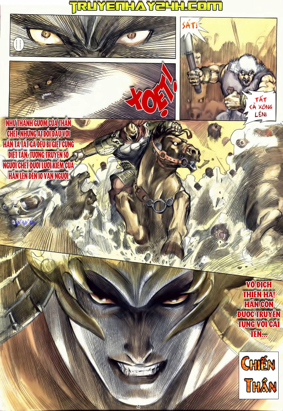 Chiến Thần Ký Chapter 1 - 4