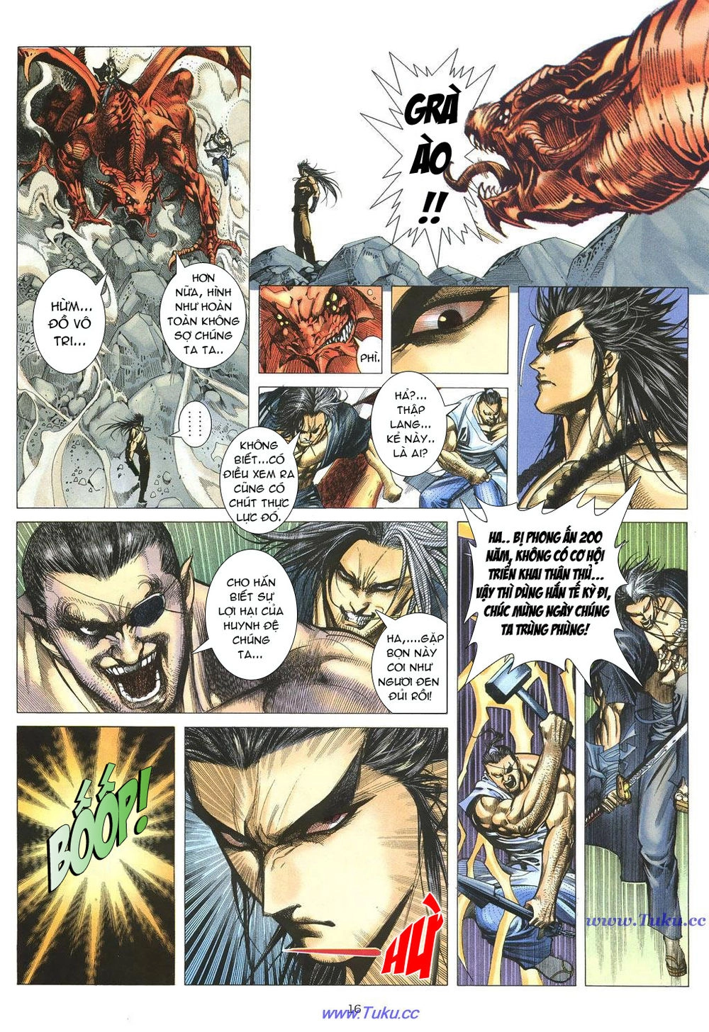 Chiến Thần Ký Chapter 16 - 17