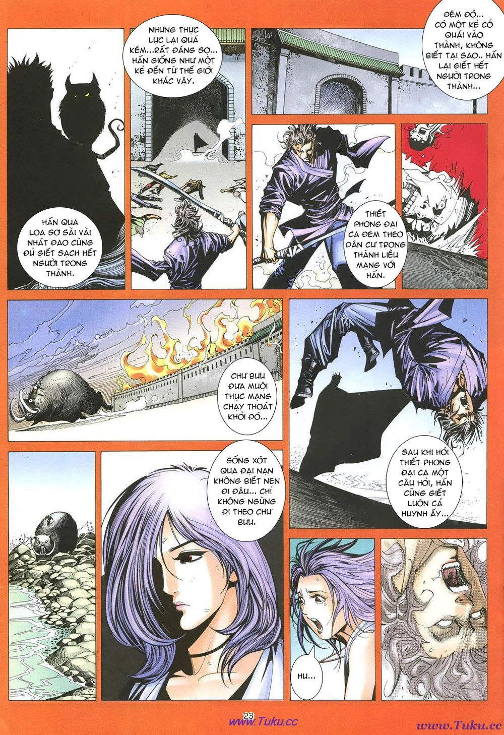 Chiến Thần Ký Chapter 19 - 23