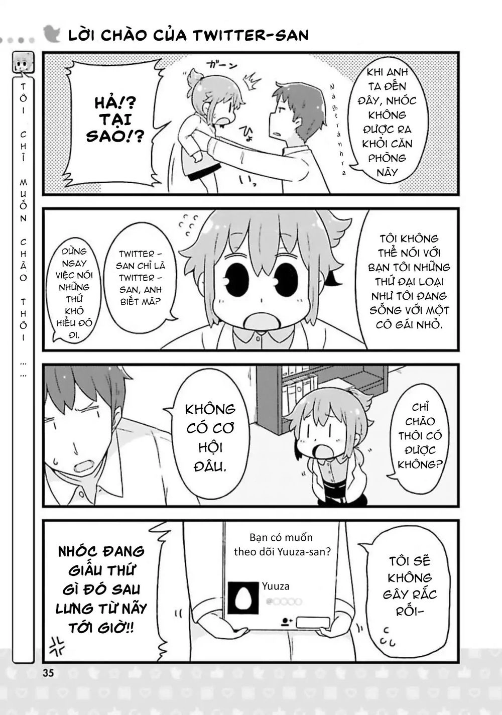 Twitter-San Chapter 3 - 6