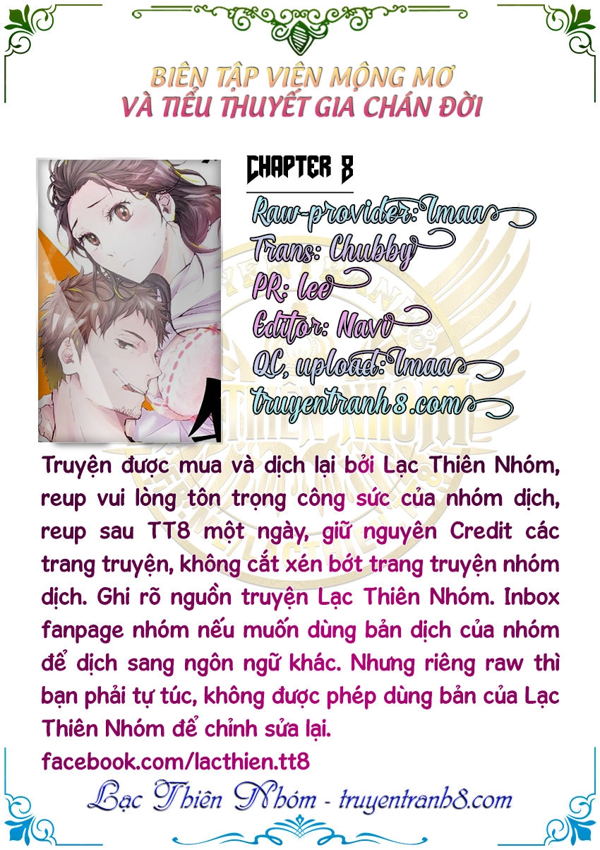 Biên Tập Viên Mộng Mơ Và Tiểu Thuyết Gia Chán Đời Chapter 8 - 5
