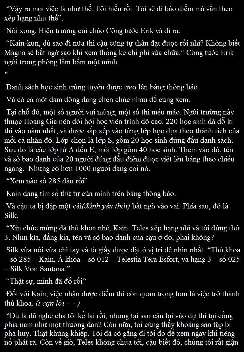 Kẻ Bất Bình Thường Ở Dị Giới Chapter 21 - 41