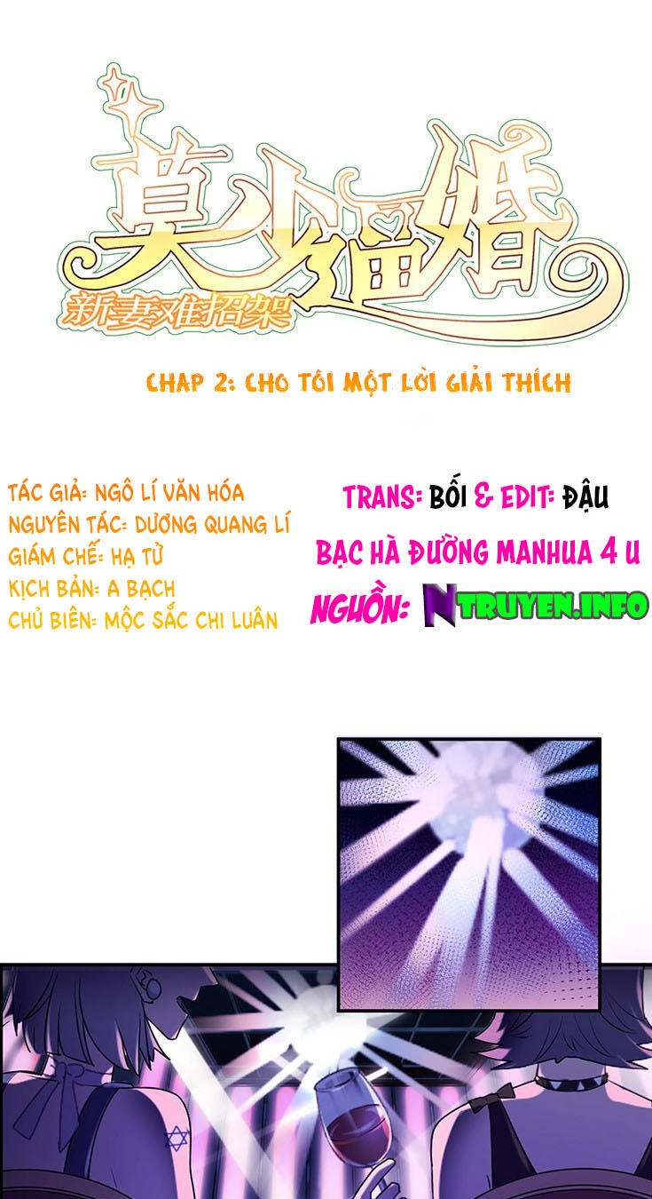 Mạc Thiếu Bức Hôn: Vợ Mới Khó Chống Đỡ Chapter 2 - 1