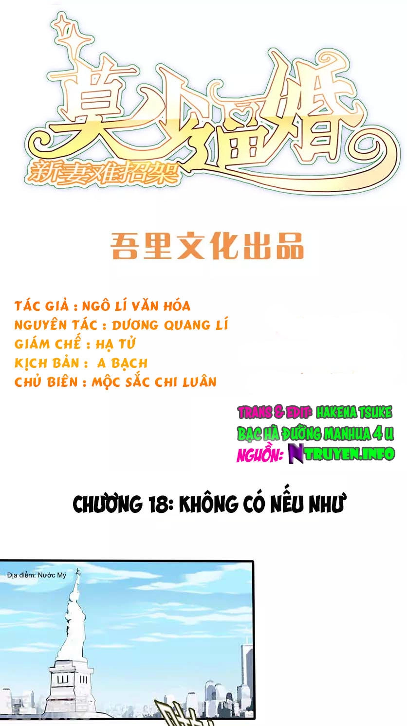 Mạc Thiếu Bức Hôn: Vợ Mới Khó Chống Đỡ Chapter 18 - 1
