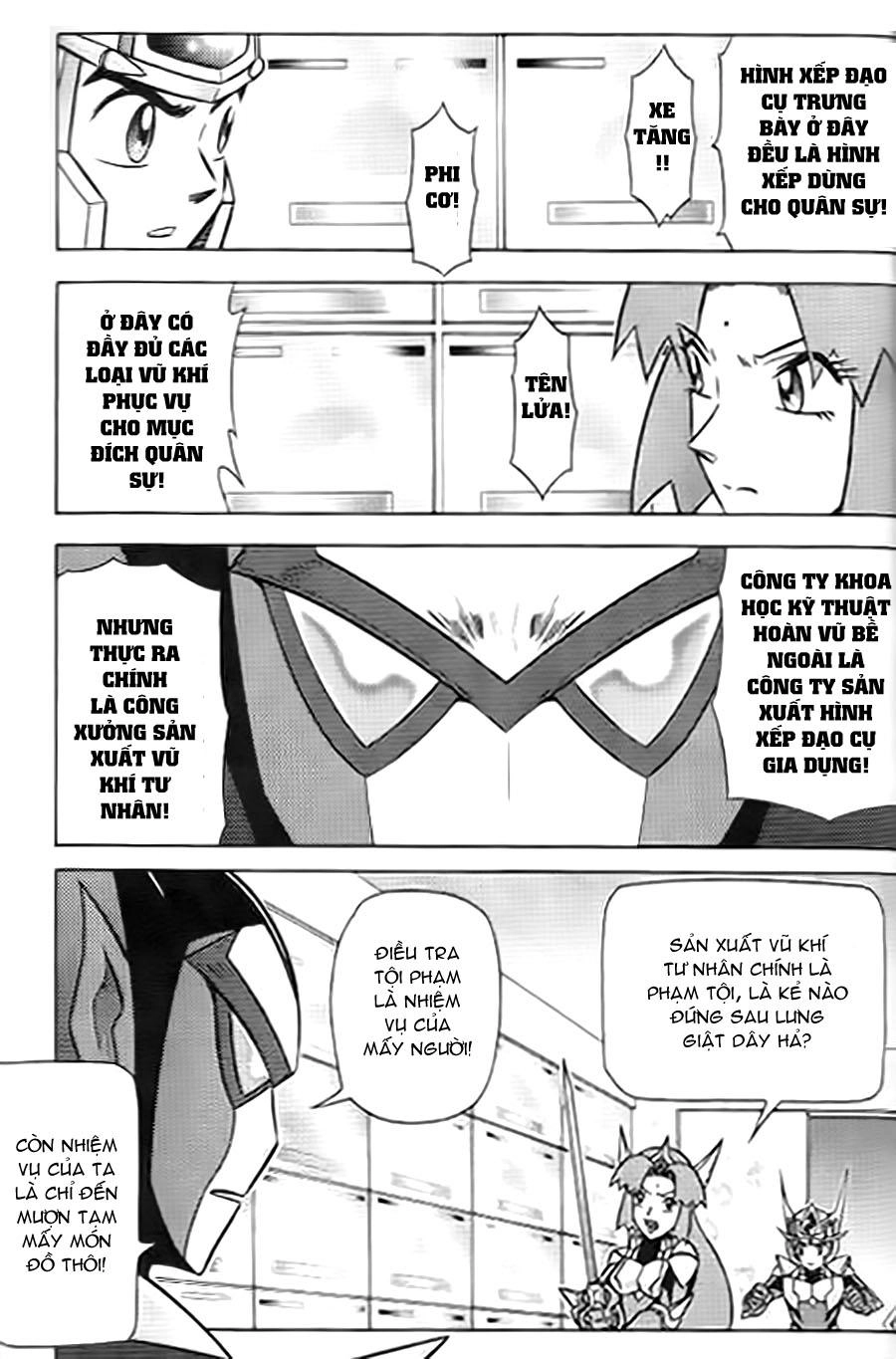 Hiệp Sĩ Giấy G Chapter 8 - 21