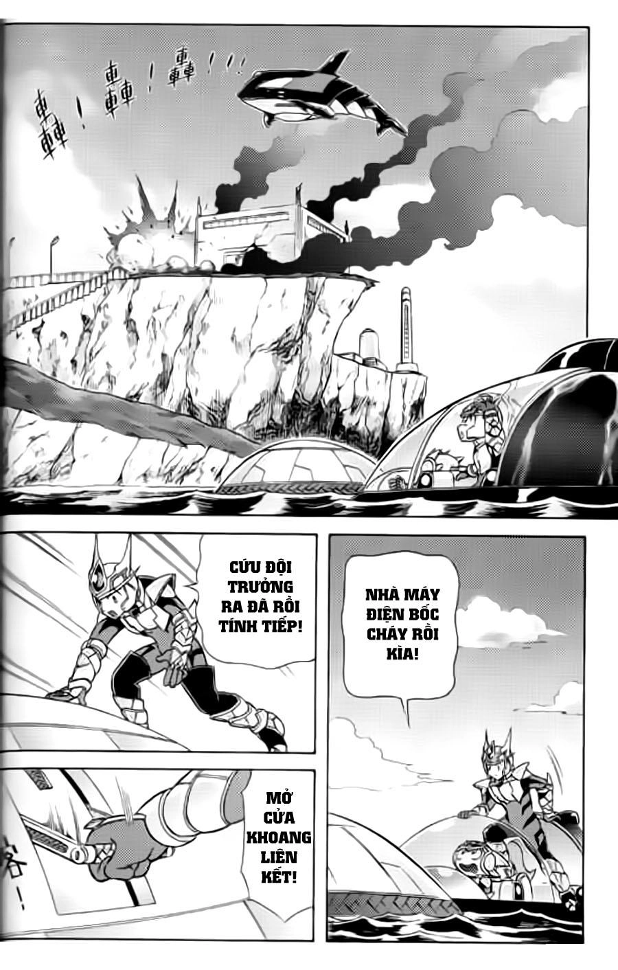 Hiệp Sĩ Giấy G Chapter 12 - 14