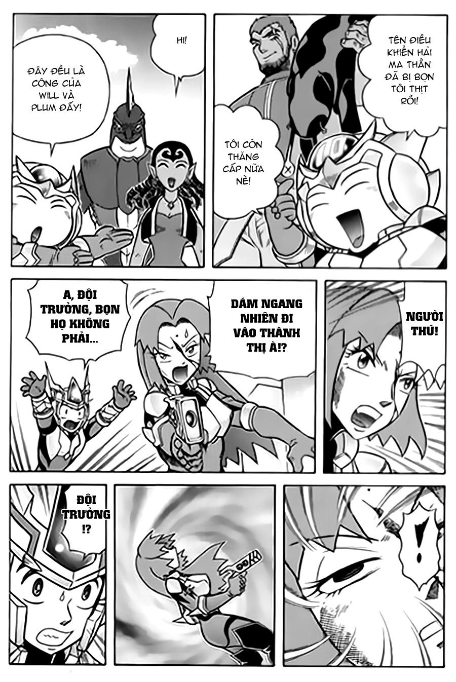 Hiệp Sĩ Giấy G Chapter 13 - 17