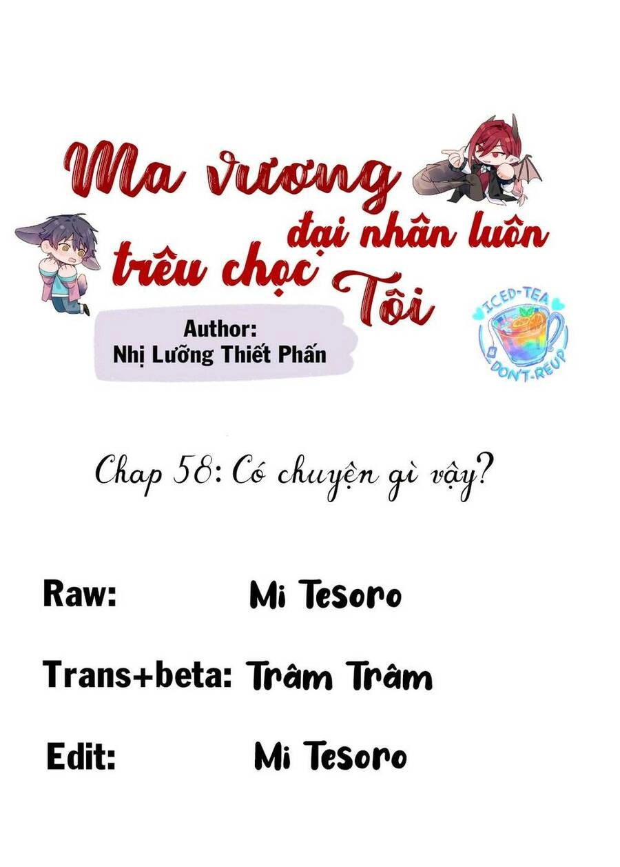 Ma Vương Đại Nhân Luôn Trêu Chọc Tôi Chapter 58.2 - 1