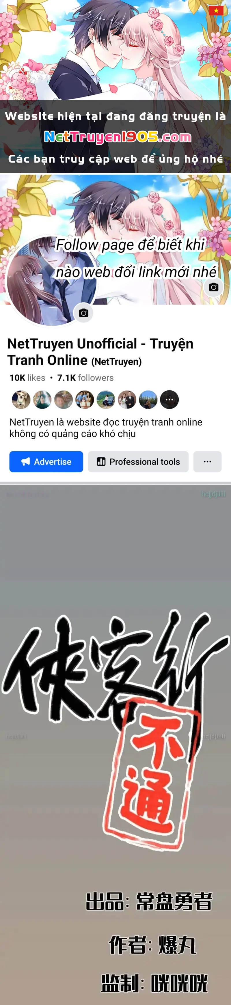 Hiệp Khách Hành Bất Thông Chapter 128 - 1