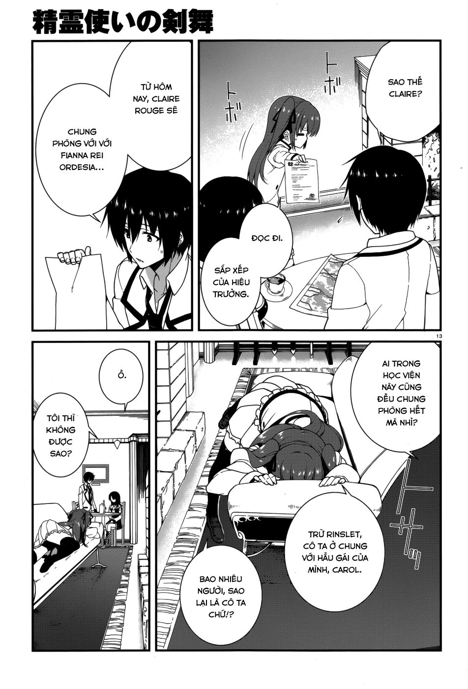 Seirei Tsukai No Blade Dance Chapter 17 - 16