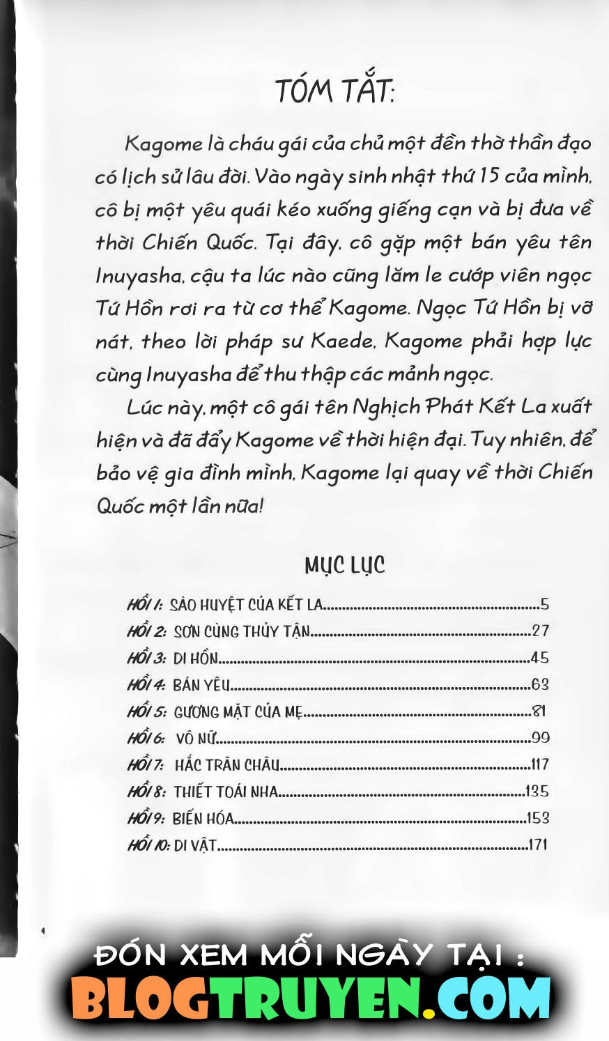 Khuyển Dạ Xoa Chapter 2.1 - 3