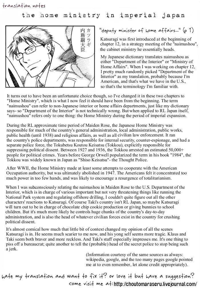 Maiden Rose Chapter 19 - 27