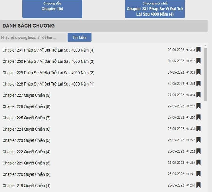 Sự Trở Lại Của Pháp Sư Vĩ Đại Sau 4000 Năm Chapter 132 - 101