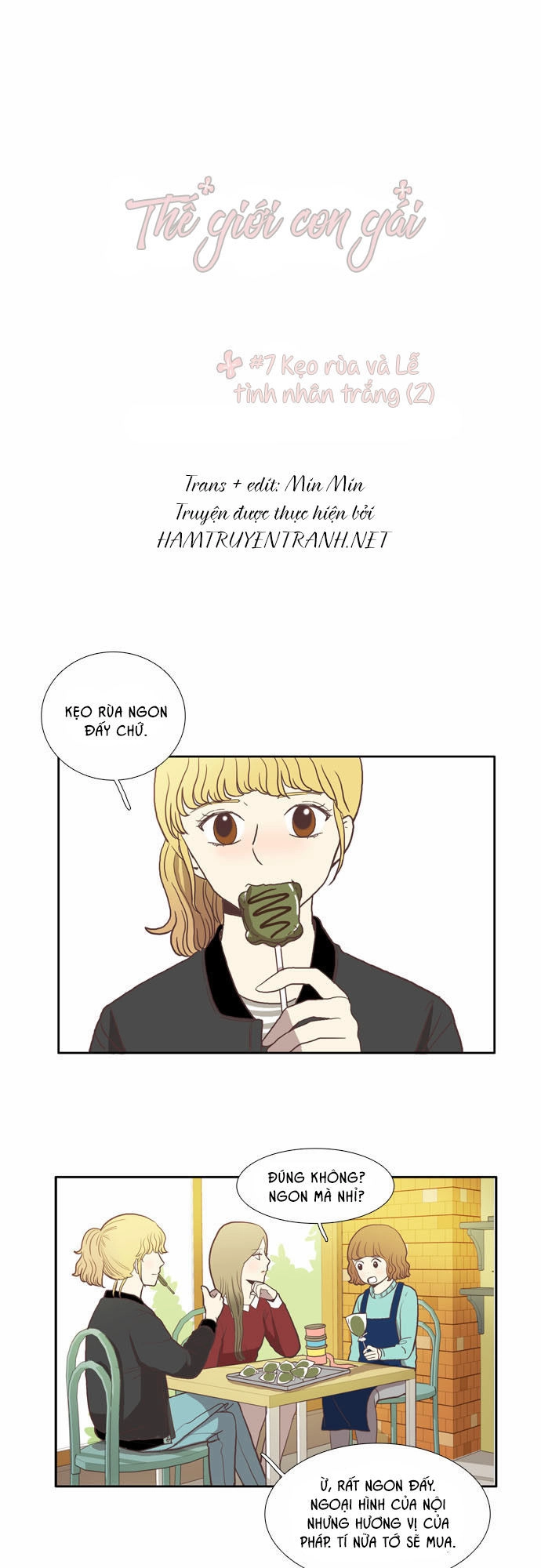 Thế Giới Con Gái Chapter 7 - 2