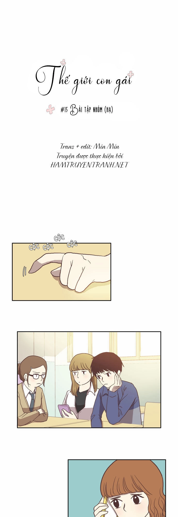 Thế Giới Con Gái Chapter 15 - 2