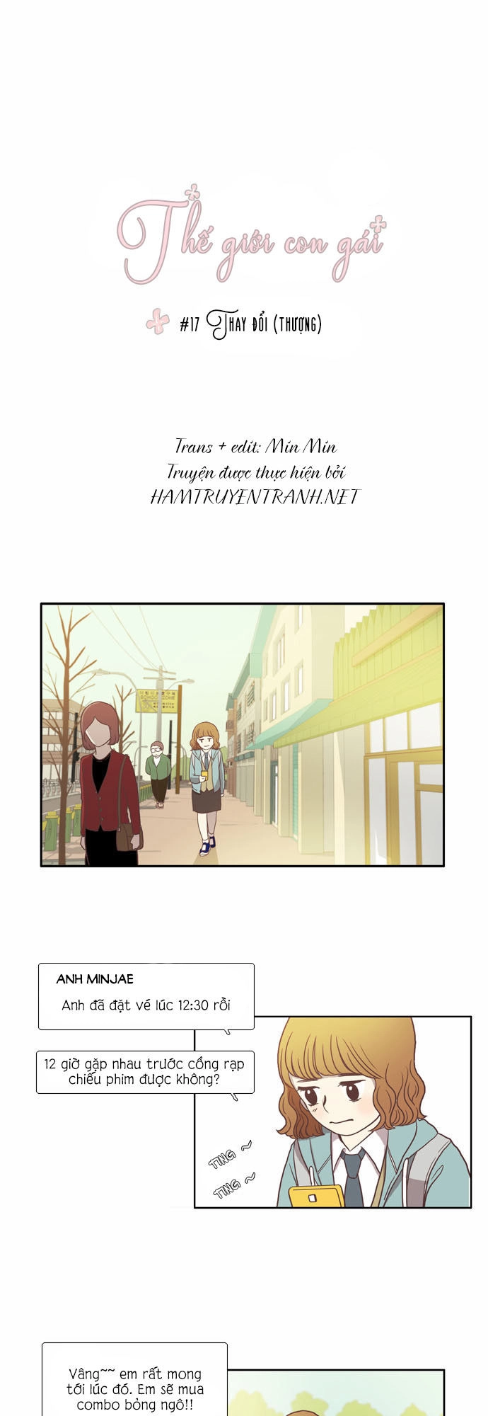 Thế Giới Con Gái Chapter 17 - 2