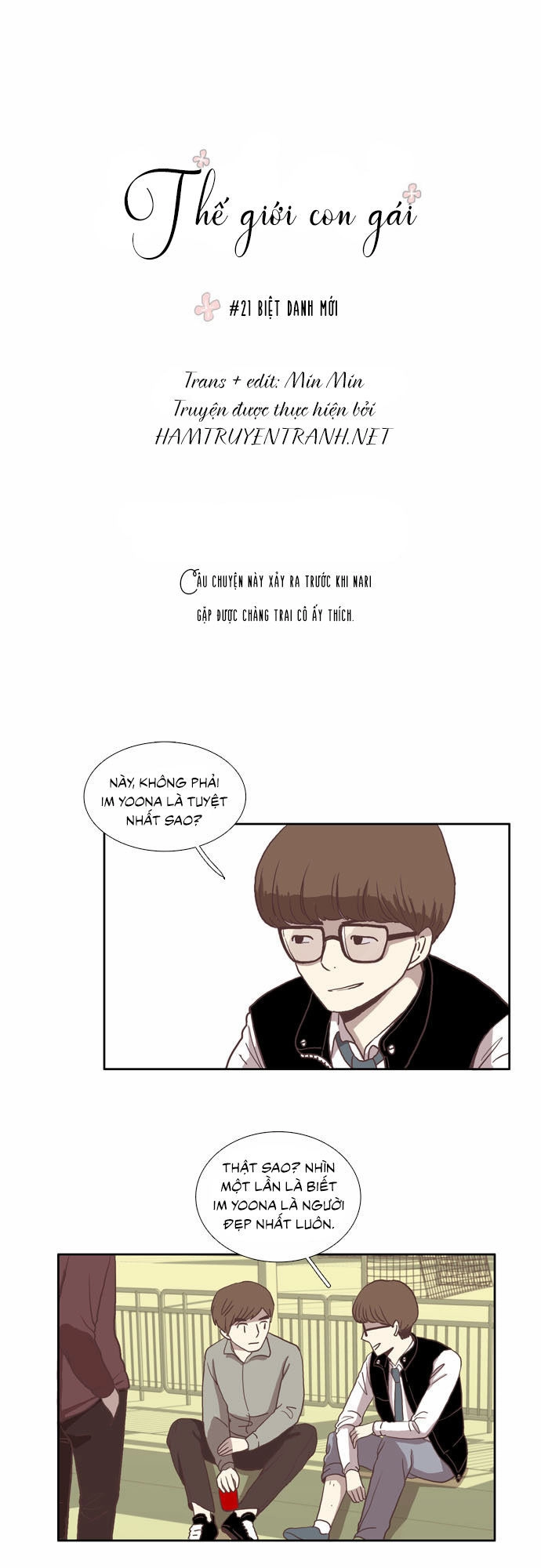 Thế Giới Con Gái Chapter 21 - 2