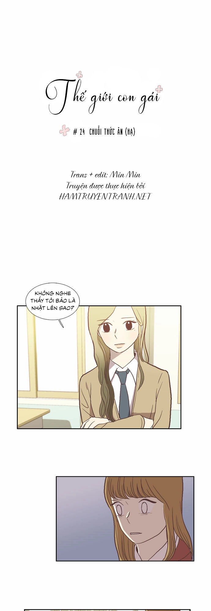 Thế Giới Con Gái Chapter 24 - 2