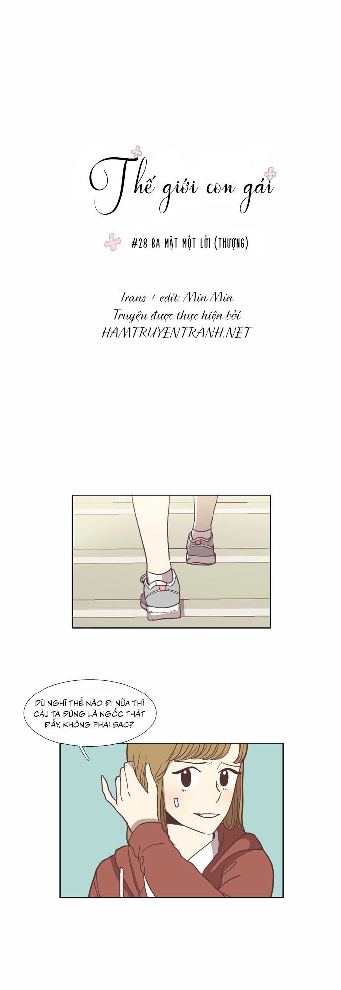 Thế Giới Con Gái Chapter 28 - 2