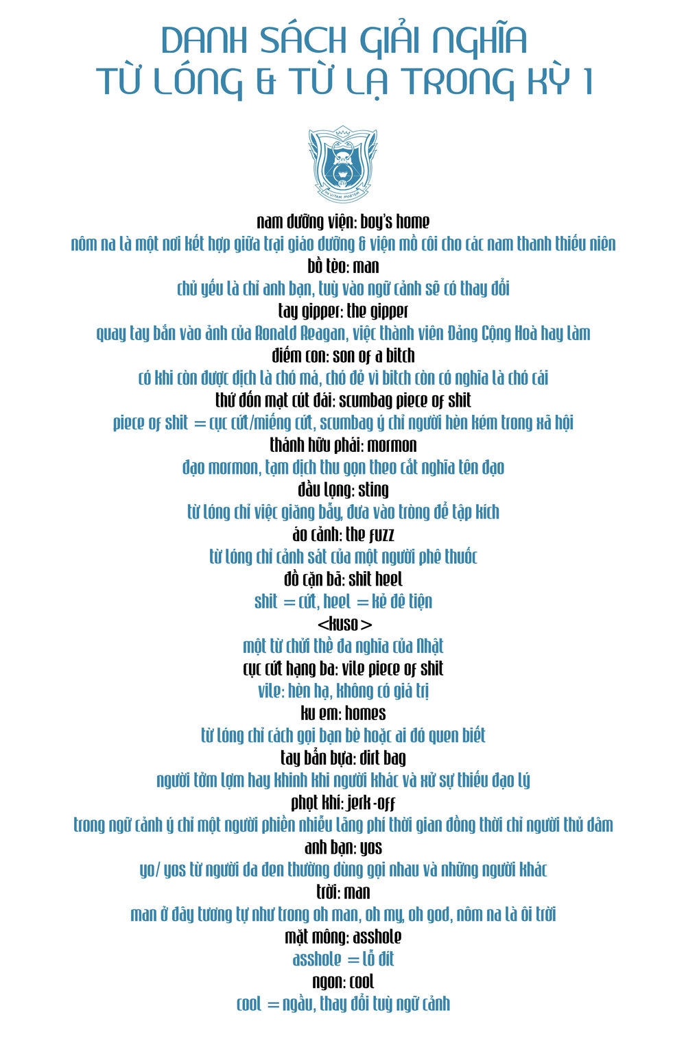 Lớp Học Sát Nhân Chapter 1 - 6