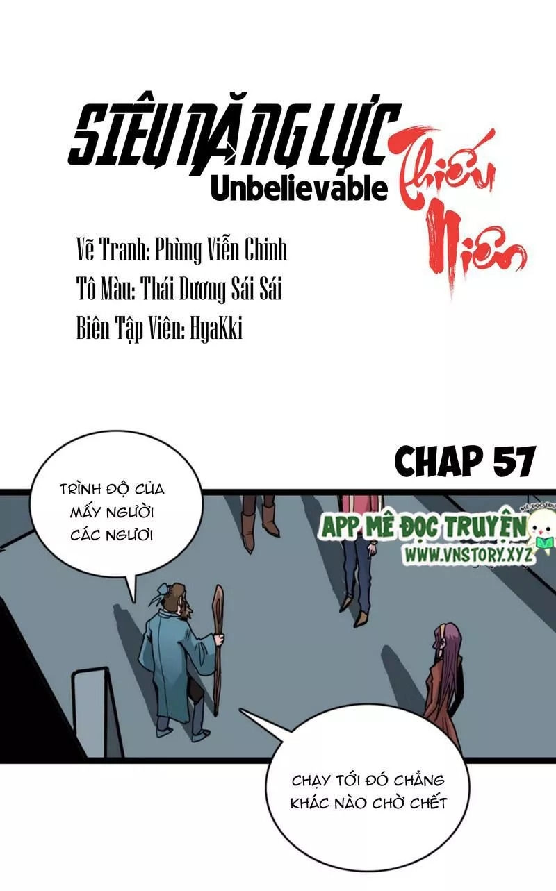 Thiếu Niên Siêu Năng Lực Chapter 57 - 1