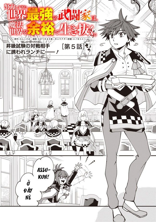 Doryoku Shisugita Sekai Saikyou No Butouka Wa, Mahou Sekai Woyoyuu De Ikinuku Chapter 5 - 2