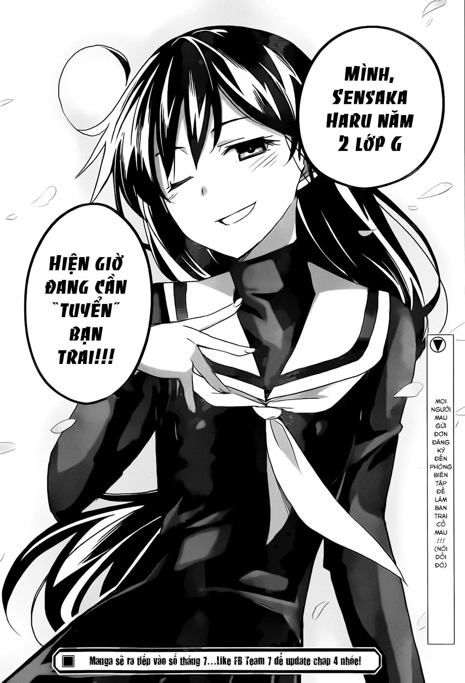 2-Nen G-Gumi Sensaka Chiharu Kareshi Boshuuchuu Chapter 4 - 33