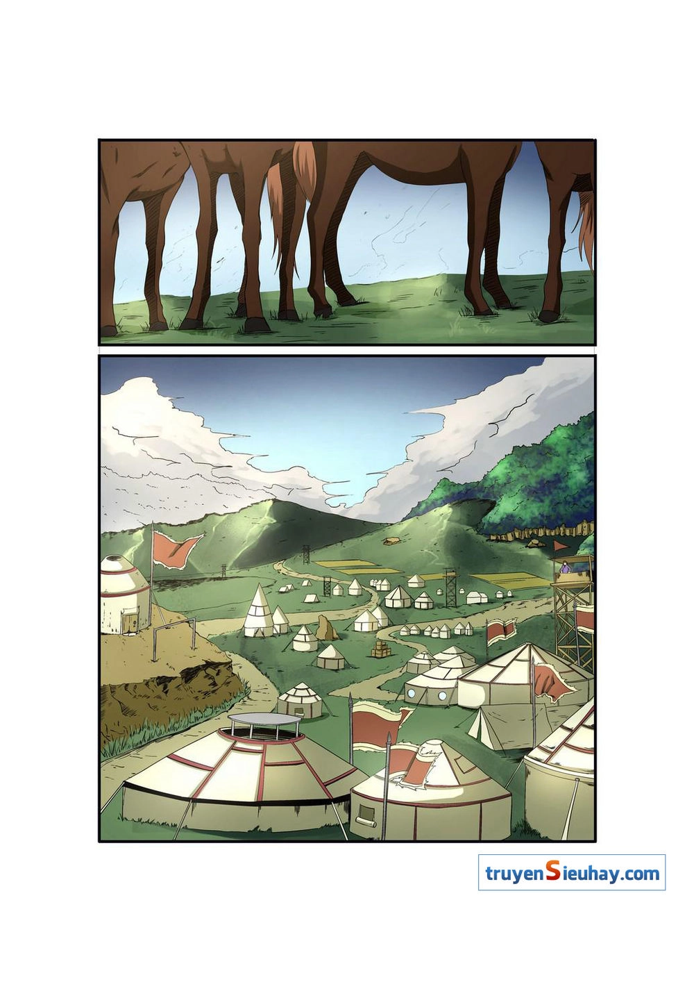 Bạch Sắc Thánh Tộc Chapter 1 - 4