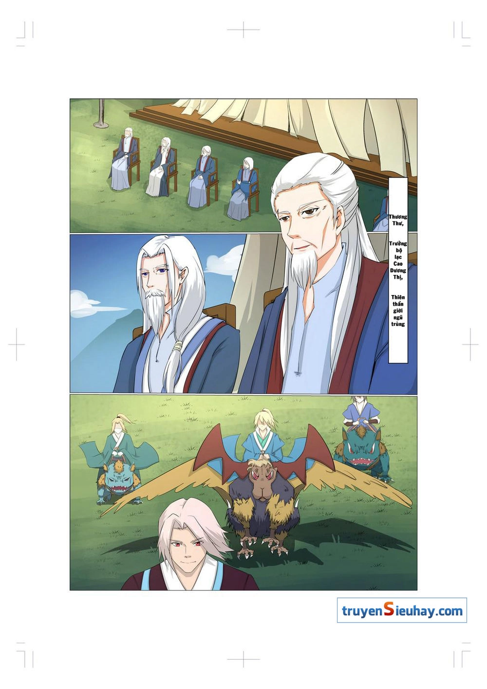 Bạch Sắc Thánh Tộc Chapter 1 - 5