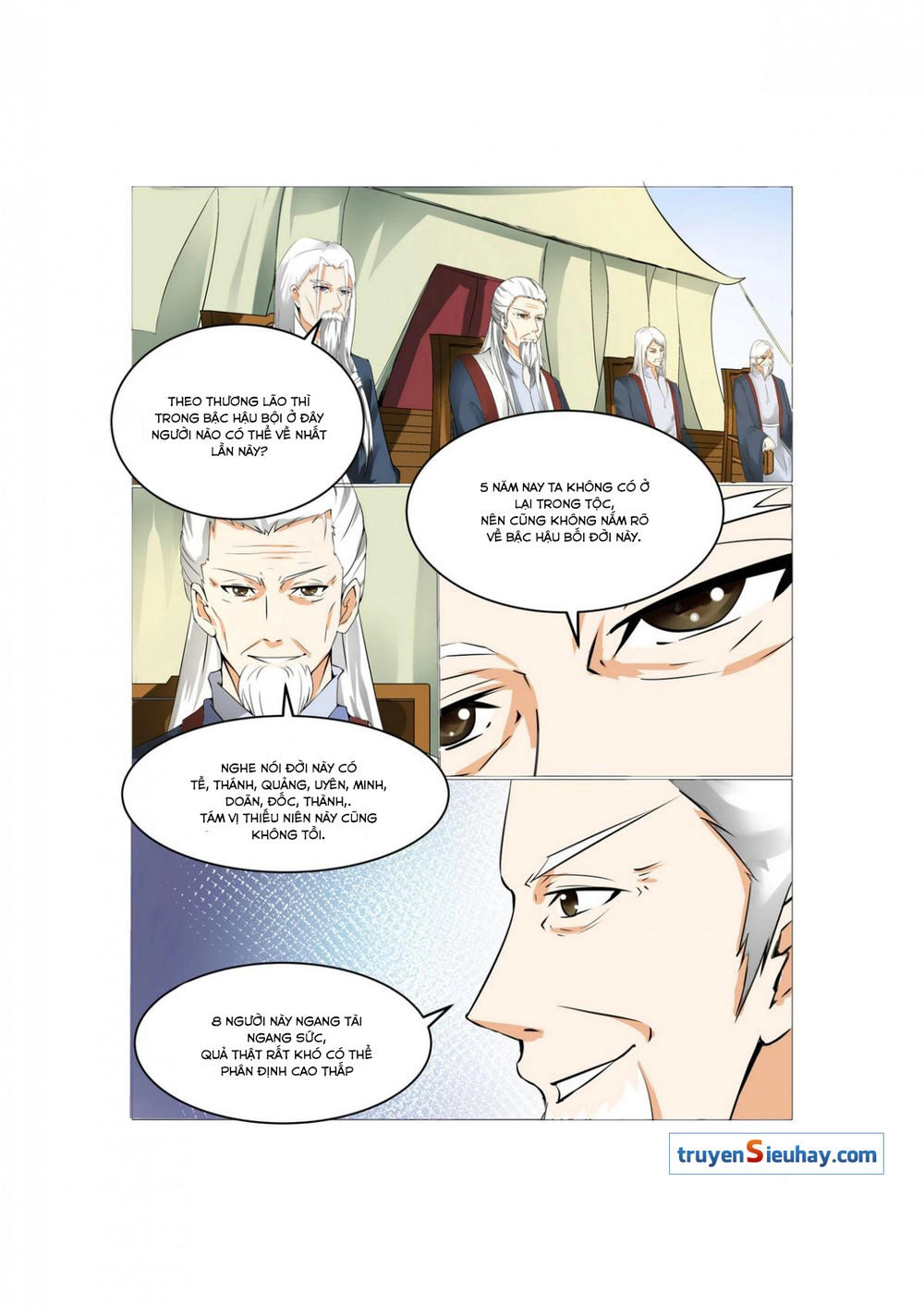 Bạch Sắc Thánh Tộc Chapter 1 - 6