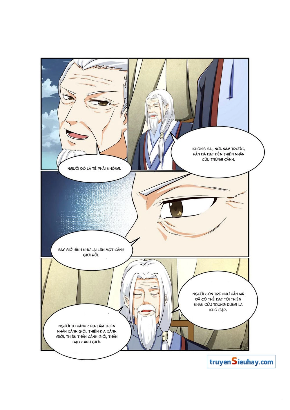 Bạch Sắc Thánh Tộc Chapter 1 - 9